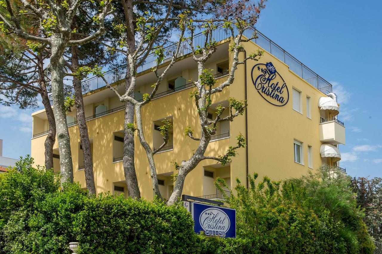 Hotel Cristina Hospitality Centrale (Adults Only) Riccione Exterior foto